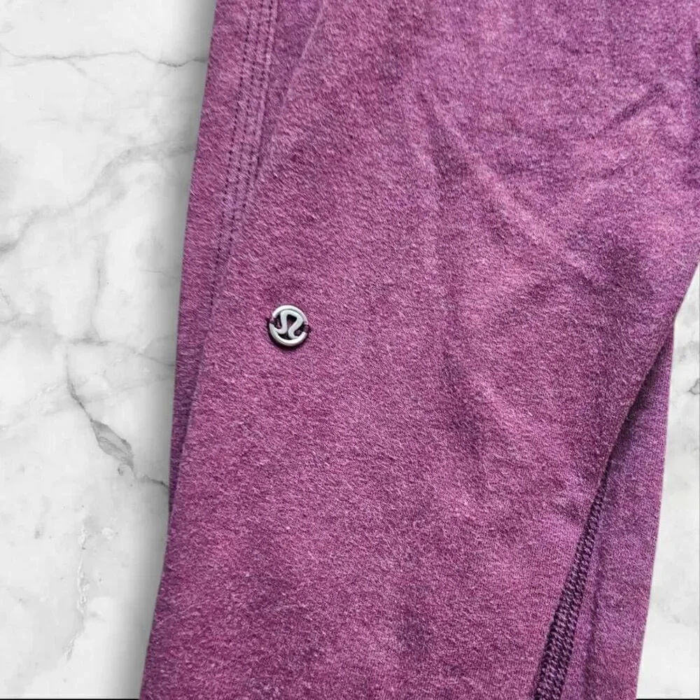 Lululemon Size 4 Magenta Joggers